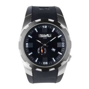 Mens Quiksilver Throttle Pu Watch. Black