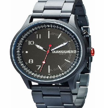 Quiksilver Mens Quiksilver Admiral Metal Watch - Ablk