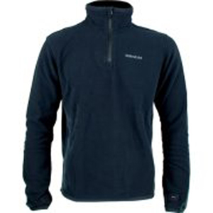 Mens Quiksilver Aker Half Zip. Black