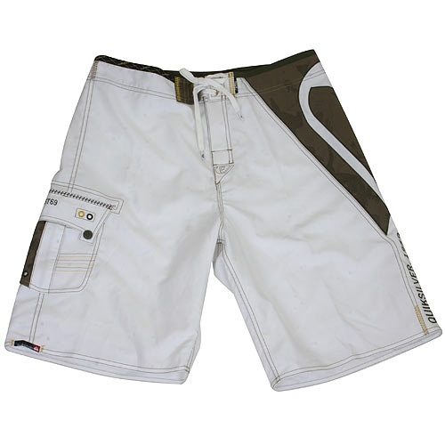 Mens Quiksilver In The Beginning Boardshort 100 White