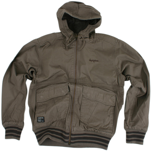 Mens Quiksilver Jayarun Jacket Army Green