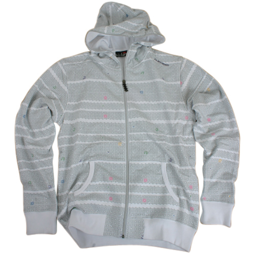 Mens Quiksilver Meaky F/zip Hoody Empire Multicoloured