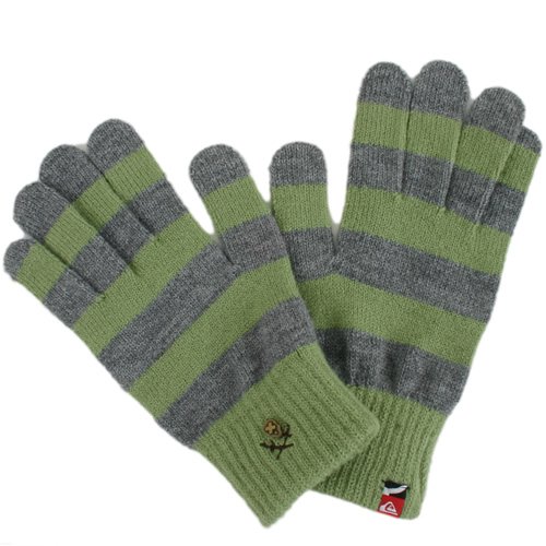 Mens Quiksilver Mysore Knitted Gloves Bracken