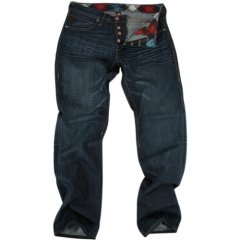 Mens Quiksilver Norpac Regular Fit Jean Dark