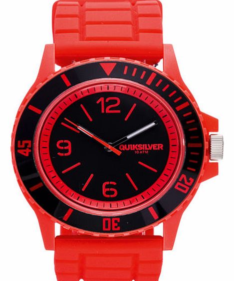 Quiksilver Mens Quiksilver Slam Watch - Red