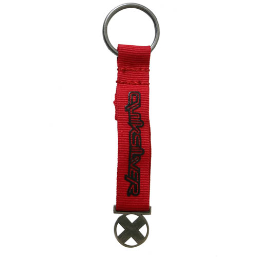 Mens Quiksilver Snap Keyring Red