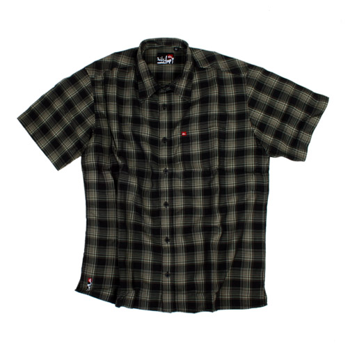 Mens Quiksilver Sonail Shirt Black