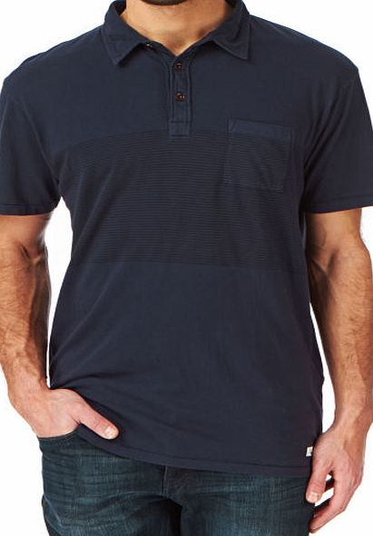 Quiksilver Mens Quiksilver Waterwood Polo Shirt - Navy