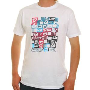 No 4 Tee shirt - White