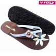 Silky Flip Flops - COFFEE