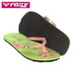 Silky Flip Flops - GREEN