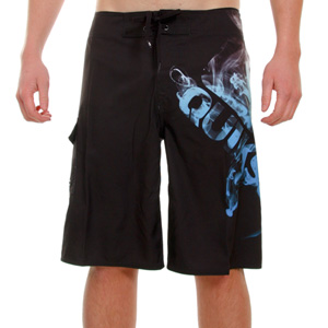 Smoke Your Logo Boardies - Black