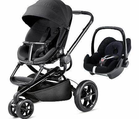 Quinny Moodd Pebble Travel System Black Devotion