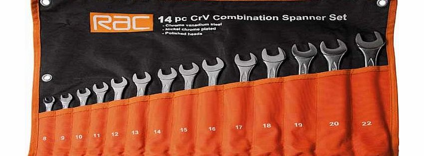 RAC 14 Piece Spanner Set