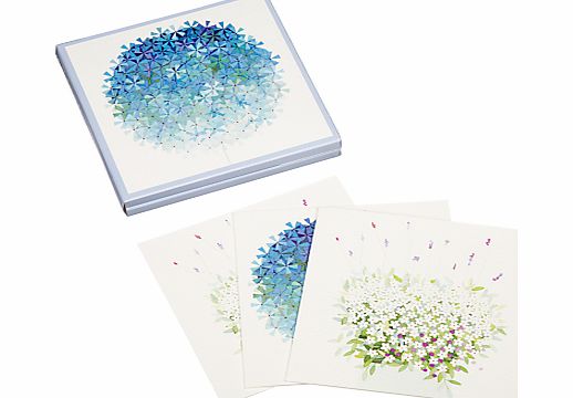 Blue Alliums Writing Set