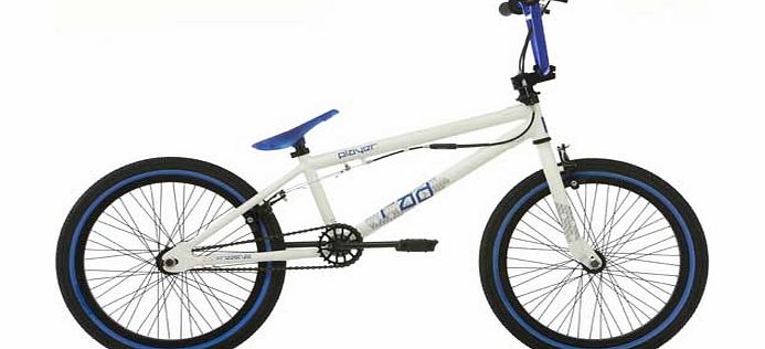 RAD Player 20 Inch BMX - White/Blue