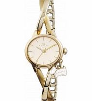 Radley Ladies Gold Plated Twisted Vintage Half