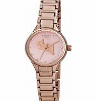 Radley Ladies On the Run Link Rose Gold Steel