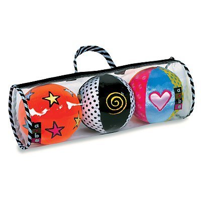 Amazing Baby Balls in Vinyl Tote AB9604 Rainbow Designs