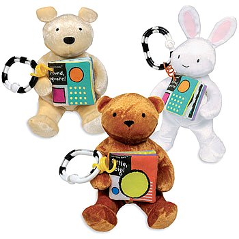 Amazing Baby Book Buddies Assorted Designs AB49608 Rainbow Designs