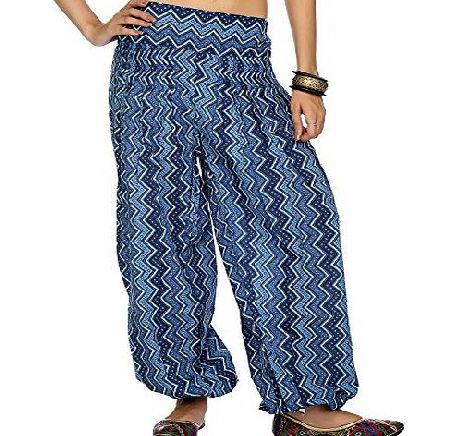 Rajrang Indian Designer Hippie pant Harem Trouser Pant Designer Printed Afghani