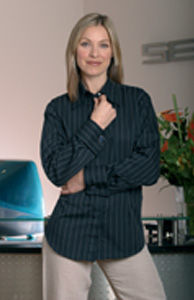 RalaDeal Ladies Long Sleeve Striped Blouse
