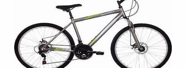 Raleigh Activ Mens Badrock Mountain Bike - Silver, 20 Inch