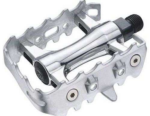 MTB Alloy Silver Pedal 9/16