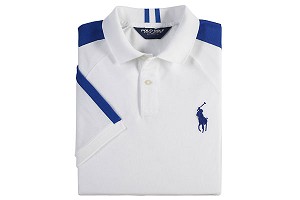 Mercerized Contrast Polo Shirt