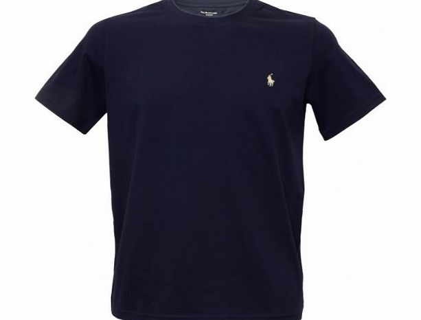 Ralph Lauren Polo Ralph Lauren Short-Sleeve Crew Neck T-Shirt, Navy Size: XX-Large