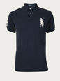 RALPH LAUREN TOPS NAVY WHITE L RL-T-A12KS16F