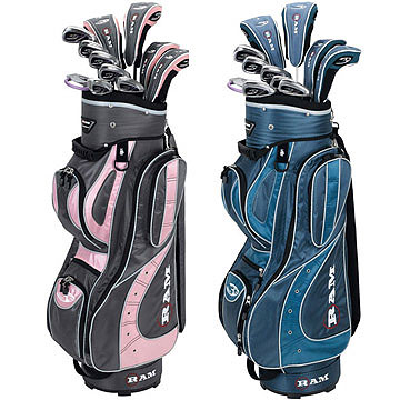 Ram CONCEPT 3G LADIES GOLF SET WITH CART BAG Left / Ladies / Blue