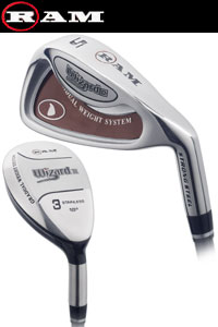 Ram Wizard II Irons - 3&4 5-SW (Graphite Shaft)