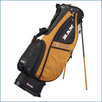 Ram WIZARD REVOLUTION STAND BAG BLK/GOLD