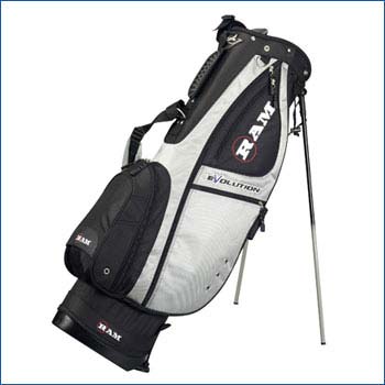 Ram WIZARD REVOLUTION STAND BAG BLK/SILVER