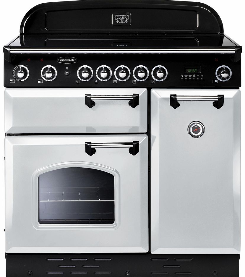 RANGEmaster CLAS90EIWHC Electric Cooker