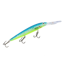 Deep Down Husky  Glass Blue Minnow  4.75