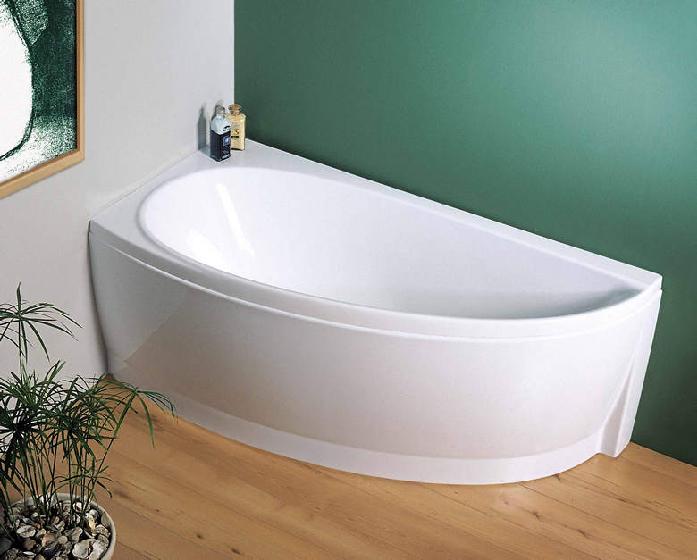 Ravak Avocado Corner Bath 150x75cm Left