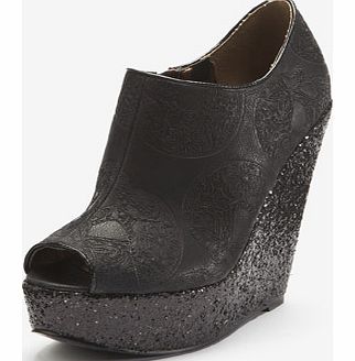 Ravel Heidi Iron Fist Manslayer Bootie Wedges