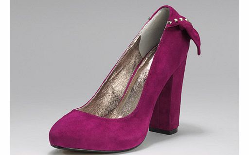 Stud Back Platform Heels