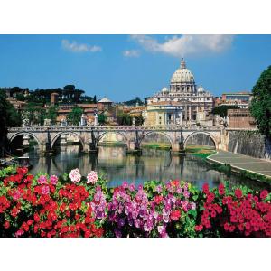 Ravensburger Angel s Bridge St Peter s Rome 1000 Piece Jigsaw Puzzle