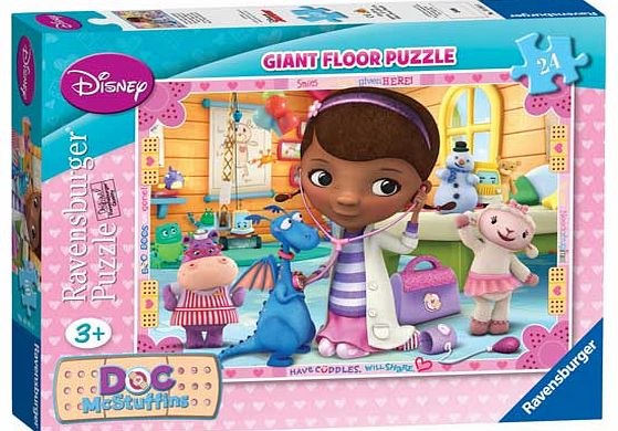 Doc McStuffins Giant Floor 24pc