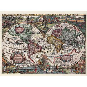 Ravensburger Historic World Map 1636 1500 Piece Jigsaw Puzzle