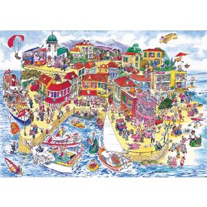 Ravensburger Mirror Image Holiday Village 1000 Piece Jigsaw Puzzle