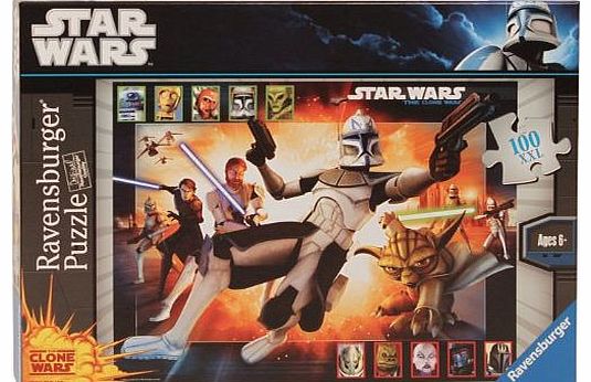 Ravensburger Star Wars Clone Wars XXL Jigsaw Puzzle (100 Pieces)