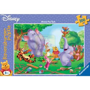 Ravensburger Winnie The Pooh Fun With The Heffalump XXL 100 Piece Jigsaw Puzzle