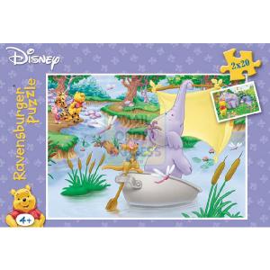 Ravensburger Winnie The Pooh Meet The Heffalump 2 x 20 Piece Jigsaw Puzzles