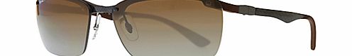 Ray-Ban RB8312 Carbon Fibre Semi-Rimless Tech