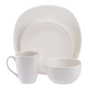 Rayware Cuba 16 Piece Dinner Set- White