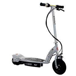 Razor E100 Silver / Black Electric Scooter - IN